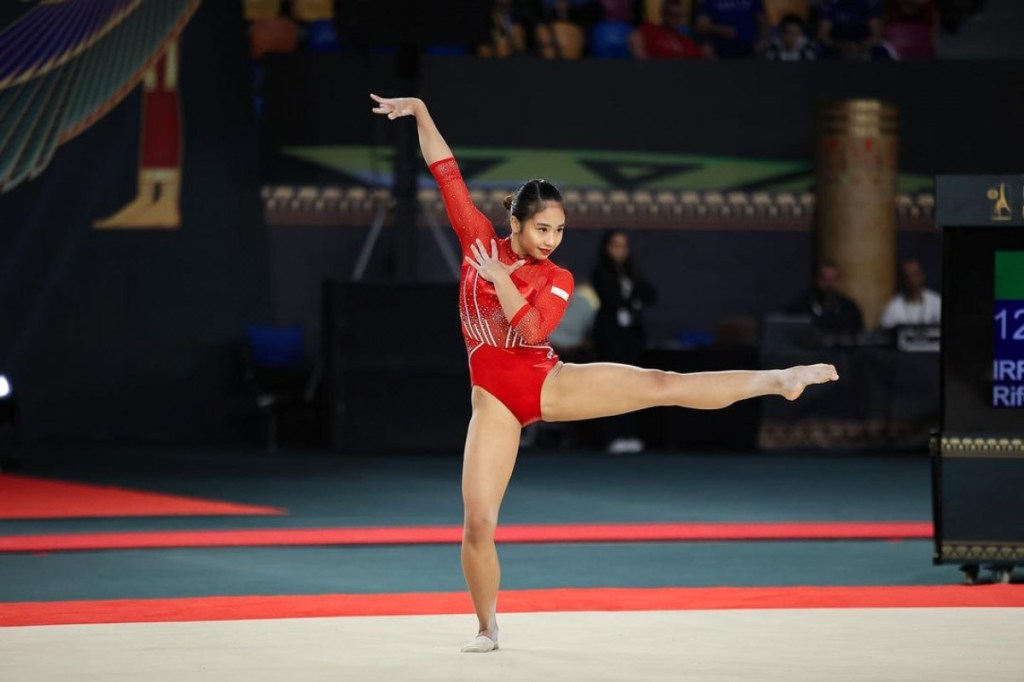 Rifda Irfanaluthfi, Atlet Senam Artistik Pertama Indonesia yang Lolos Olimpiade&nbsp;Paris