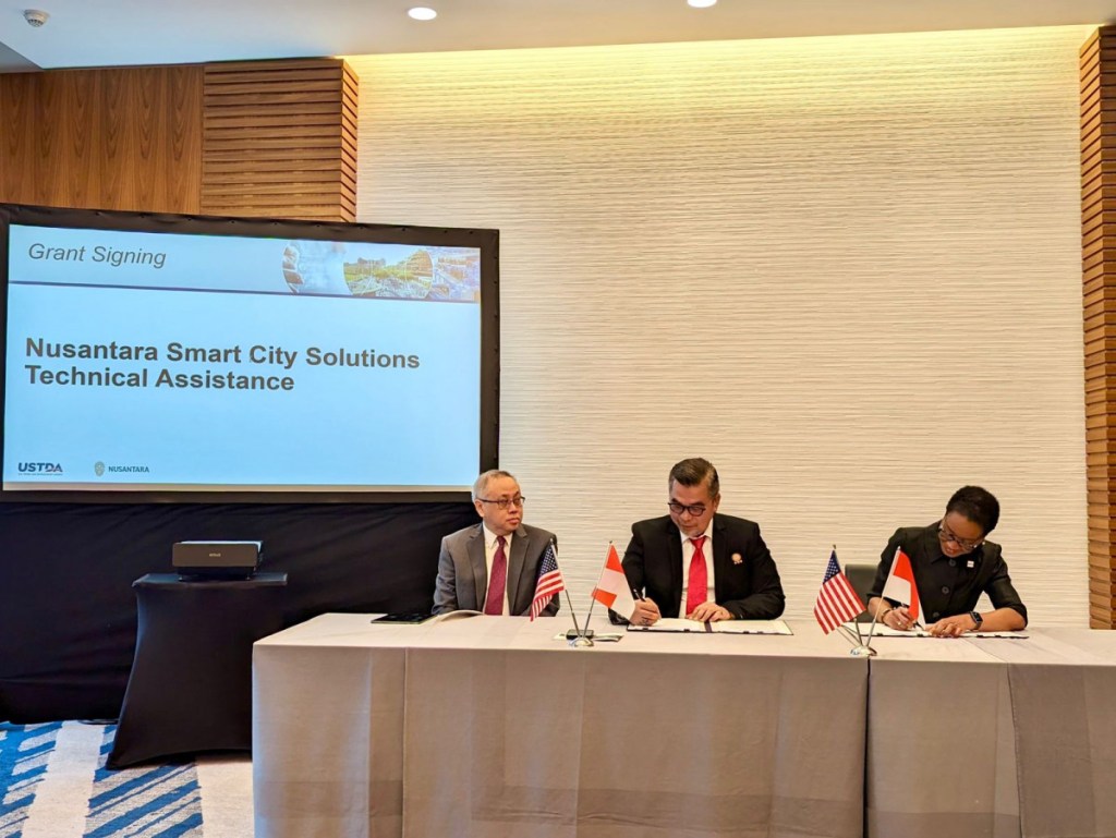 RI Terima Hibah Rp39 Miliar dari AS untuk Bangun Kota Cerdas&nbsp;IKN