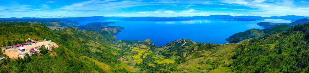 Desa Huta Ginjang, Pilihan Terbaik untuk Menikmati Danau Toba dari Arah Selatan